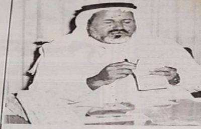 أول موظف سعودي يعمل بشركة كهرباء الرياض منذ تأسيسها ١٣٧١هجري