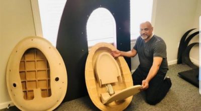 براءة اختراع لمقاعد مخصصة للأطفال على الطائرة بتقنية 3D