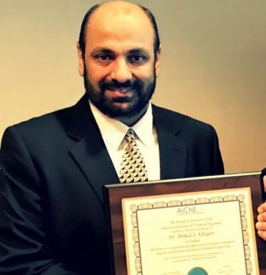 أول عربي سعودي يحصل على الزمالة في الهندسة الكيميائية