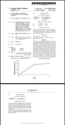 براءة اختراع أمريكية في التقنية النانونية