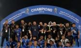 أول فريق عربي يحقق بطولة حمدان الدولية لكرة القدم