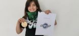 دنيا لاعبة الاتحاد السعودي لألعاب المغامرة تحصد ميداليات ذهبية بسن صغيرة